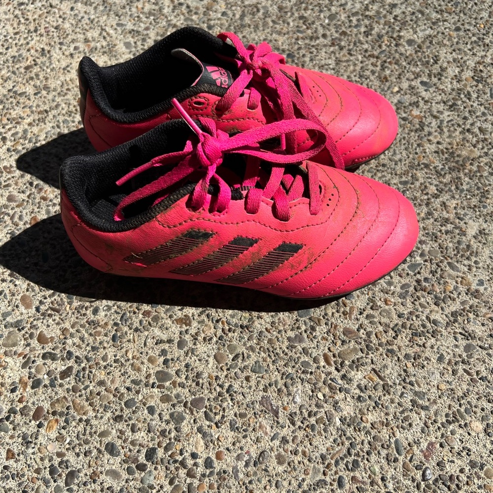 Adidas Bright Pink Soccer Cleats